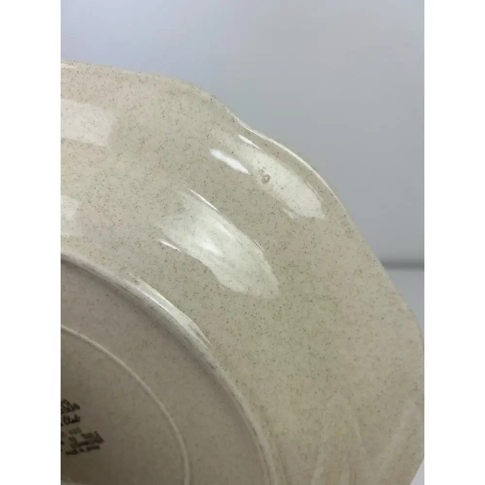 Mikasa Garden Club EC400 Stoneware XL Serving Plate Platter 12